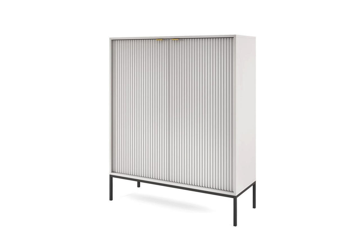 KOMMODE – K104 – 104 cm – NOVA – Grau - Grau, Holzwerkstoff (104/125/39cm) - hi-markt