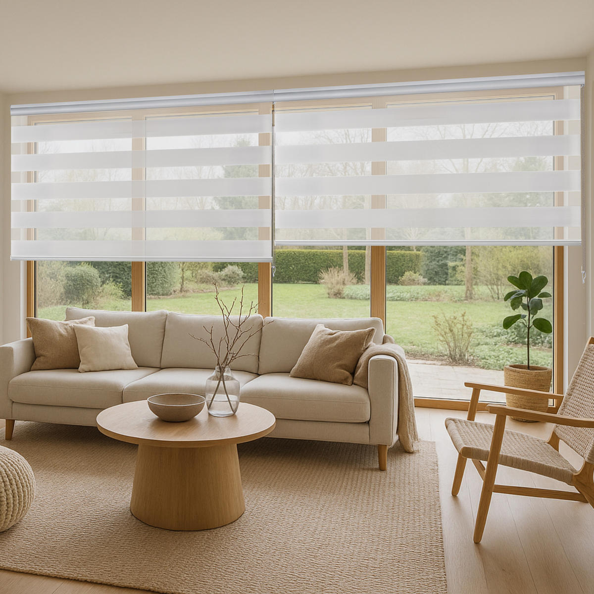 DOPPELROLLO Hellgrau 120x250 cm - Hellgrau, Kunststoff (120/250cm) - STORESDECO