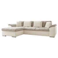 ECKSOFA Diana Premium, Seite: Links - Naturfarben, Holz/Textil (280/160cm) - MIRJAN24