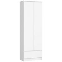 MEHRZWECKSCHRANK Weiß 60x180x35 cm - Weiß, Holzwerkstoff (60/180/35cm) - Akord