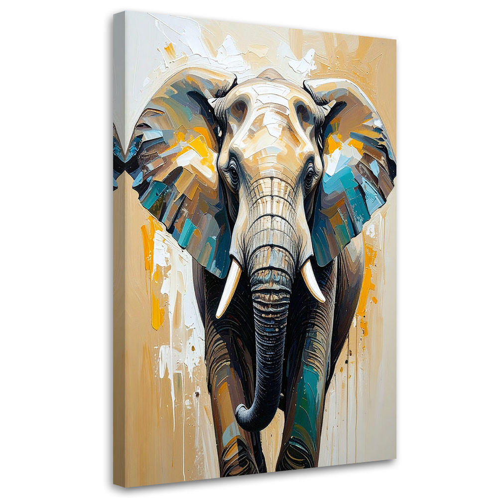 Feeby Leinwandbild Beige 20x30 cm