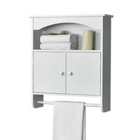 HÄNGESCHRANK Graz - Weiß, Holzwerkstoff (53/61.3/15.5cm) - [en.casa]