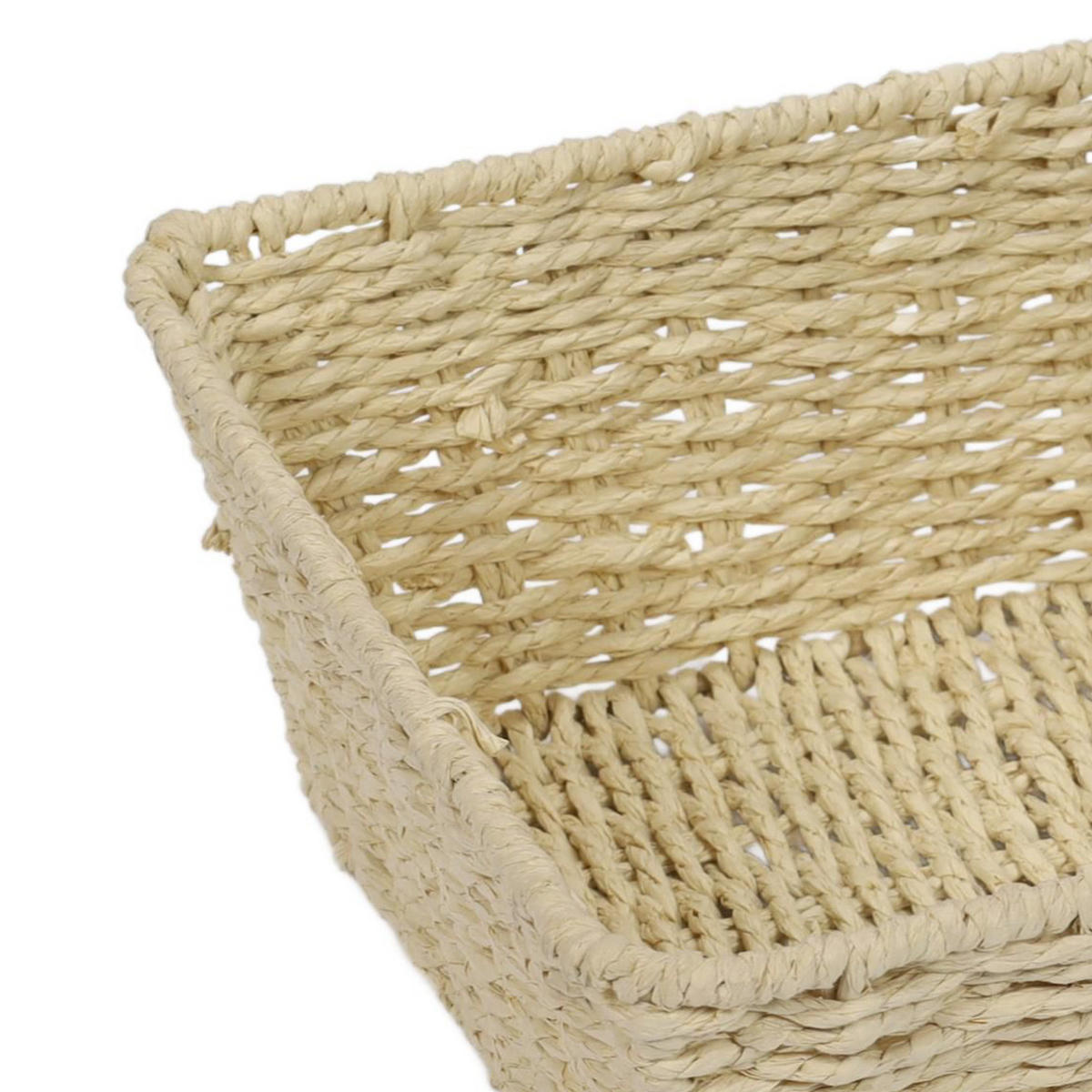 OBSTKORB Kord 27,5/11/27,5 cm - Beige, Papier (11/27.5/27.5cm) - 5five Simply Smart