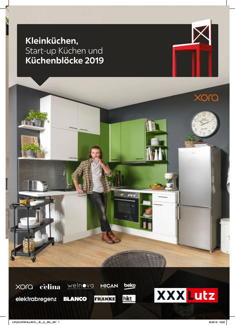 Kleinküchen, Start-up Küchen und Küchenblöcke 2019