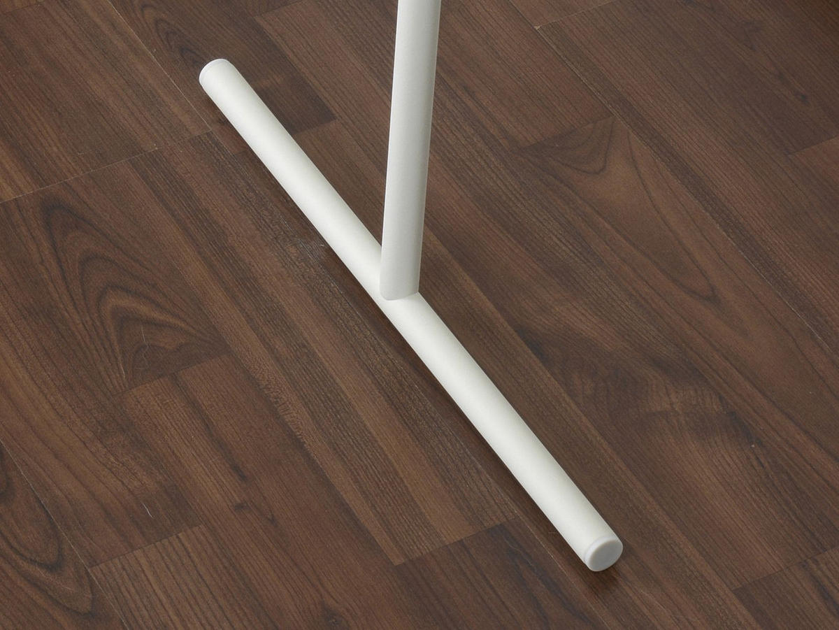 GARDEROBENSTÄNDER Tower weiß zum Anlehnen 38/160/42 cm - Weiß, Holz/Metall (42/160/42cm) - Yamazaki