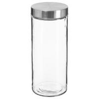 EINMACHGLAS Nixo, Glas, Edelstahl, Transparent, 2 L - Transparent, Glas (2L) - 5five Simply Smart