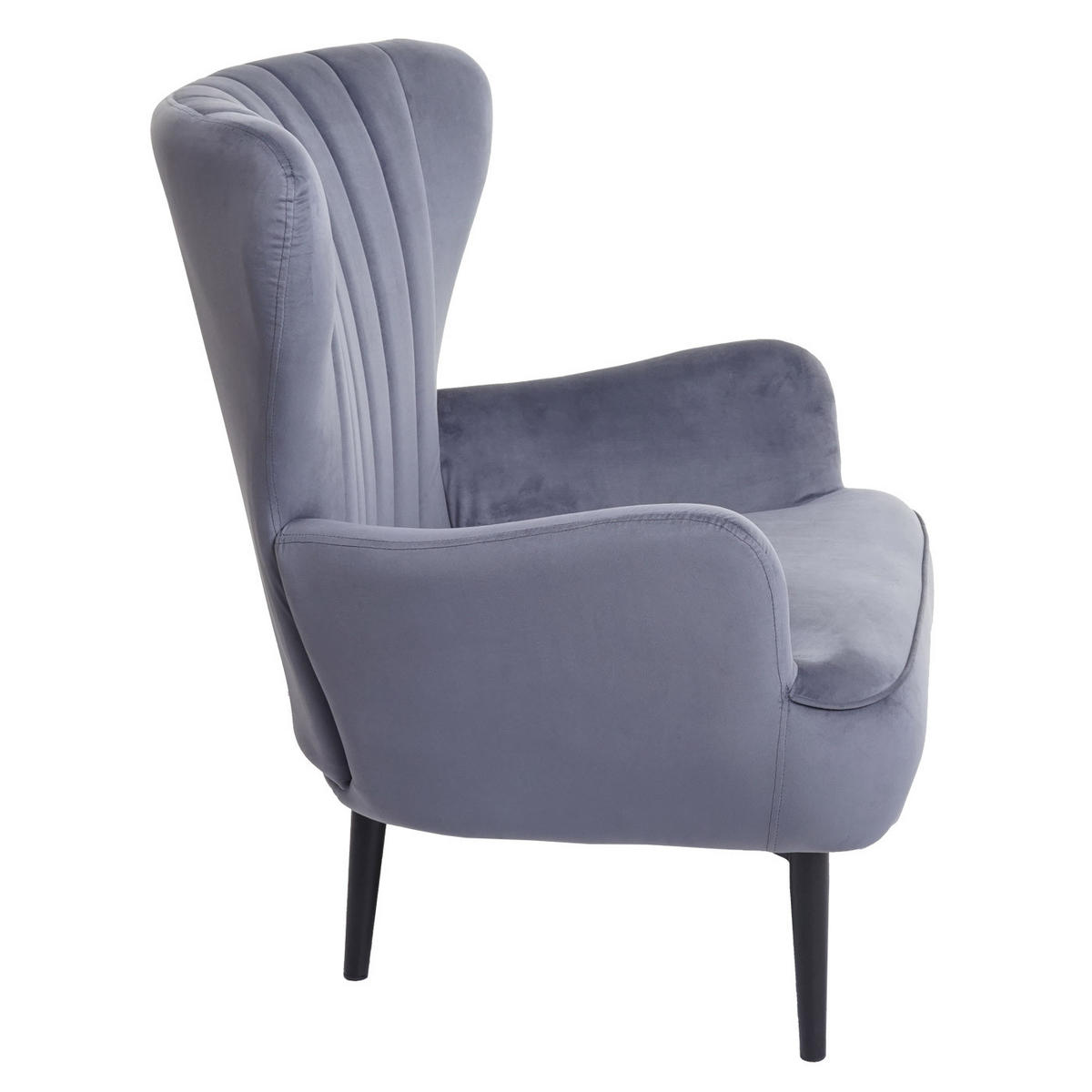 LOUNGE-SESSEL Grau - Grau, Textil (75/87/75cm) - MCW
