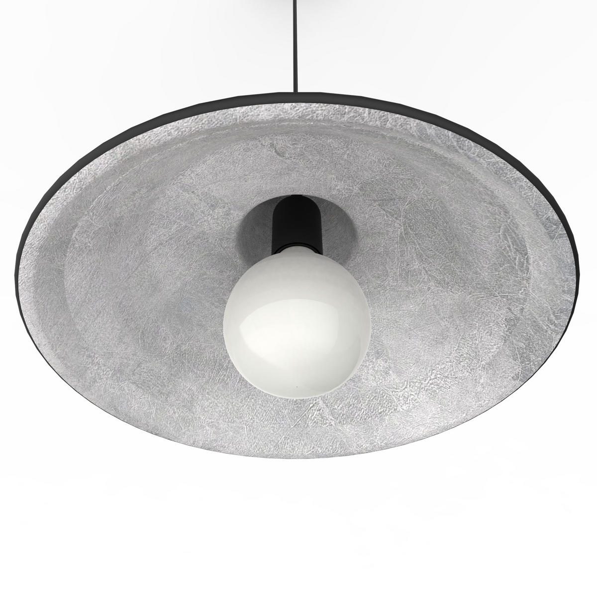 HÄNGELEUCHTE - Schwarz, Metall (45/45/25cm) - Lumicom