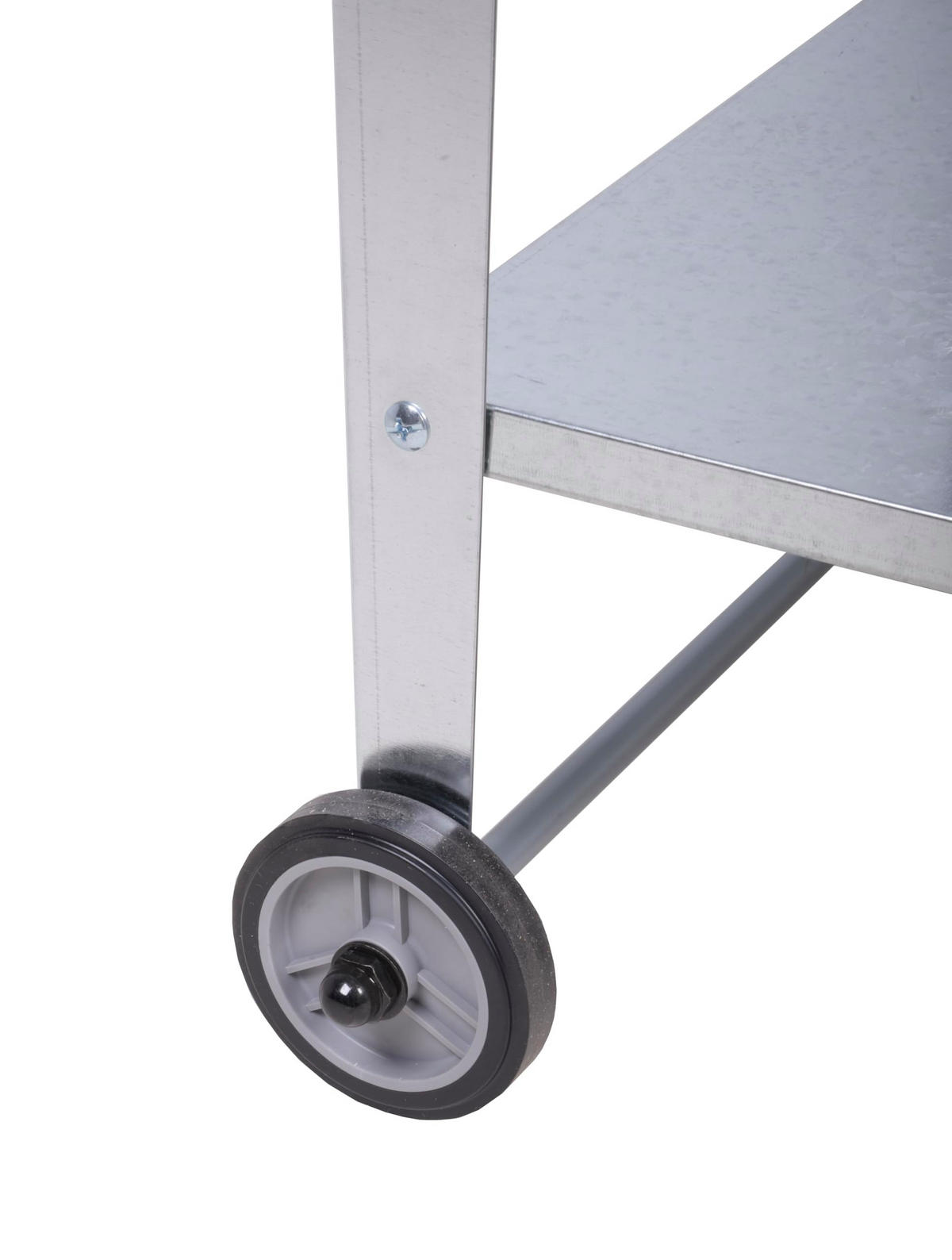 HOCHBEET Reims mobil Verzinkt Stahl Metall-Hochbeet für Garten - Silbereichenfarben, Metall (51.5/80/101.5cm) - DELUKE