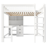 HOCHBETT 140/200 cm Weiß - Weiß, Holz - Raumix