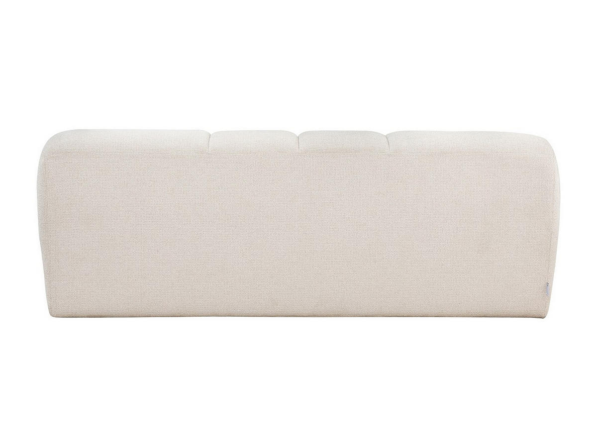 SOFA - 3 Personen - stoff - beige Atuju - Beige, Textil (200/74/111cm) - Vente-Unique