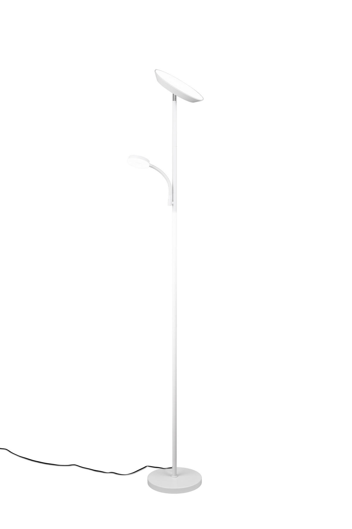 STEHLAMPE SPECTER - Weiß - 25/25/178 cm - Weiß, Metall (25/25/178cm) - Trio Leuchten