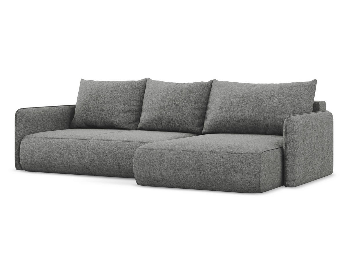 3-SITZER SOFA Samt Stoff Violett - Lila/Flieder, Textil/Metall (202/80/95cm) - Makamii