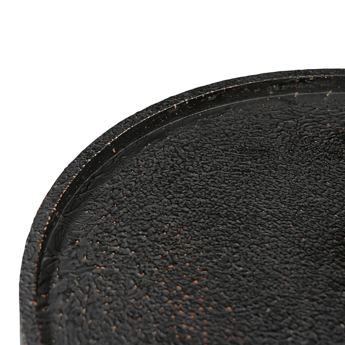 BEISTELLTISCH - Antik Schwarz - Schwarz, Holzwerkstoff/Metall (44/44/34cm) - home24