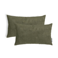 SOFAKISSEN Rest 2er-Set - Grün, Textil (40/60cm) - Mokebo