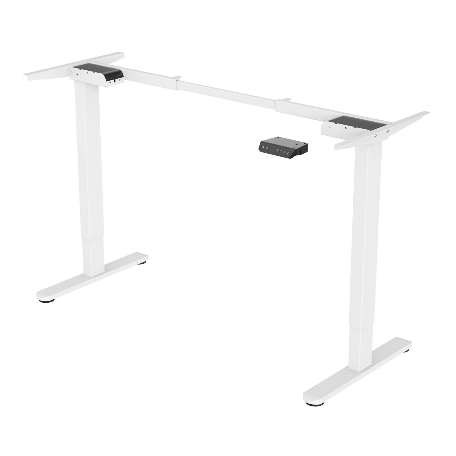 SCHREIBTISCHGESTELL Dobon Weiß - Weiß, Metall (58.5/140/120cm) - SVITA