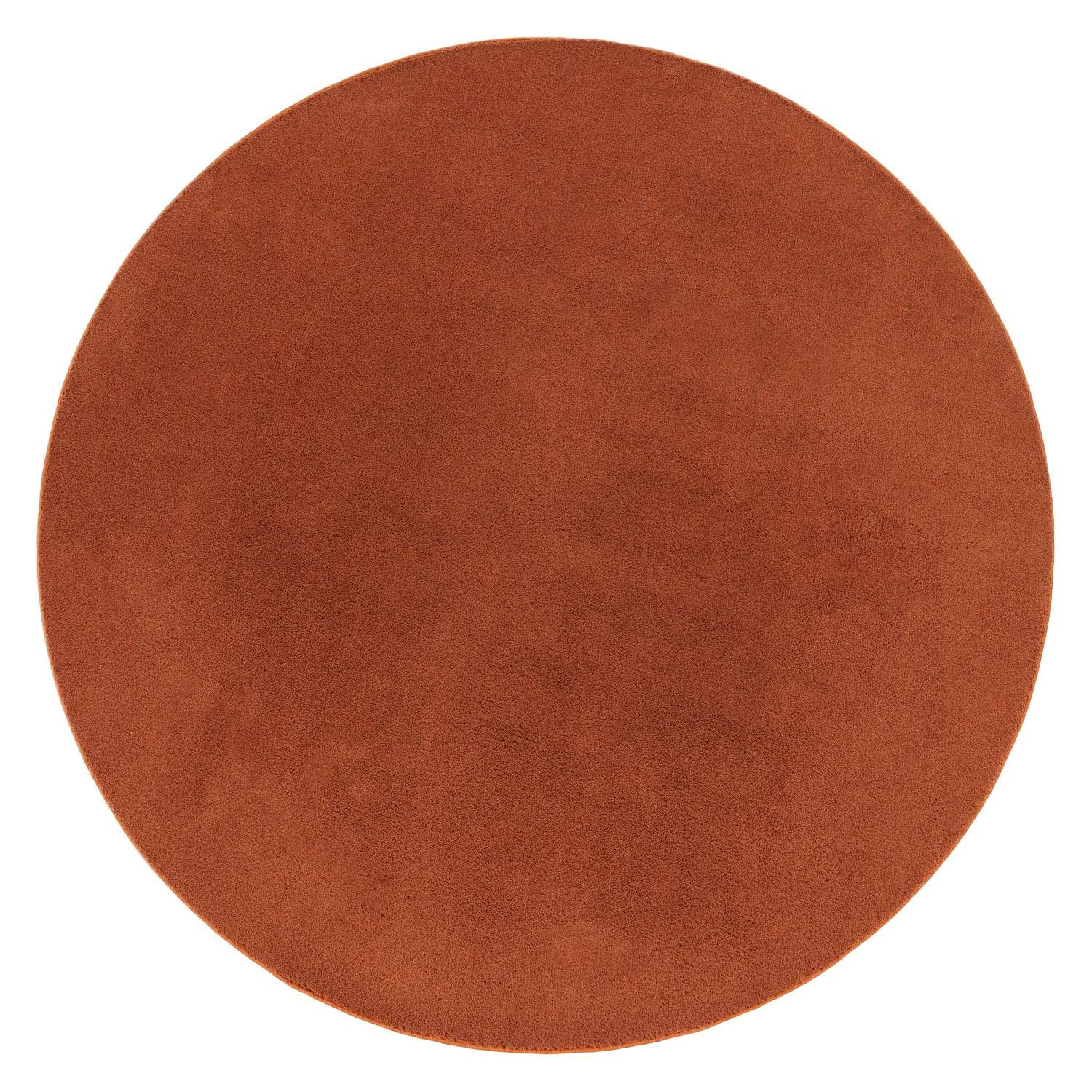 KURZFLORTEPPICH 120/120 cm Cadiz 630 - Kupferfarben, Kunststoff (120/120cm) - Paco Home