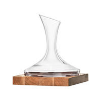 DEKANTIERKARAFFE No Drop Effekt transparent 750 ml - Transparent, Glas (0.75L) - Eisch