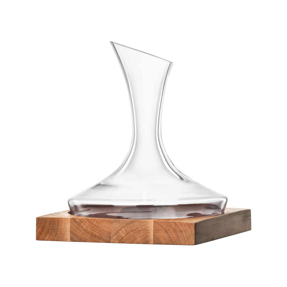 DEKANTIERKARAFFE No Drop Effekt transparent 750 ml - Transparent, Glas (0.75L) - Eisch