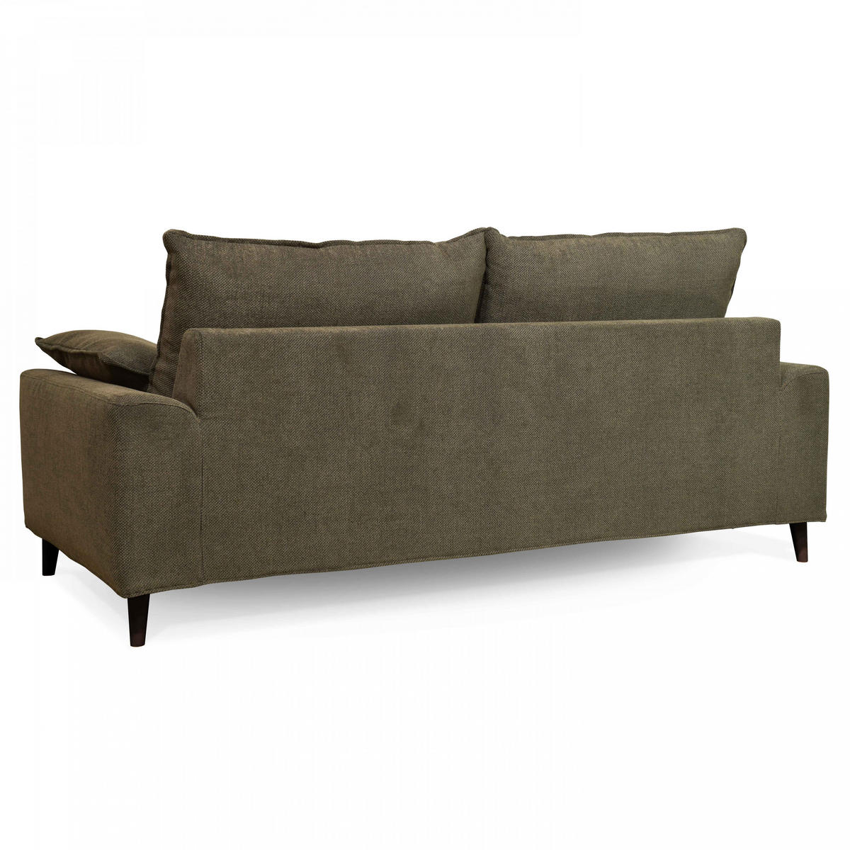 3-SITZER-SOFA, Stoff, Grün - Grün, Textil (97/88/205cm) - Oviala