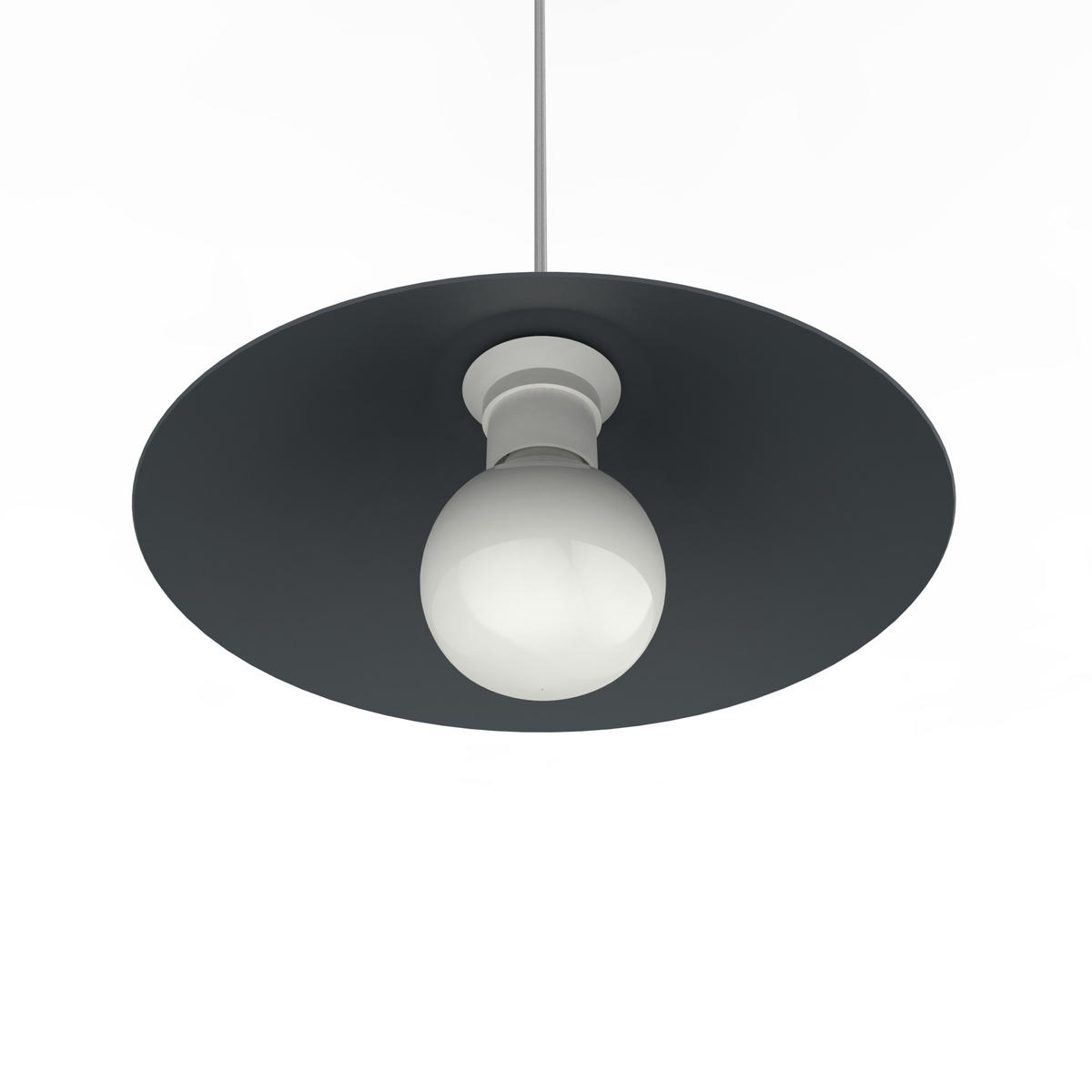 HÄNGELEUCHTE Funnel D25 - Anthrazit, Metall (25/25/16cm) - Lumicom