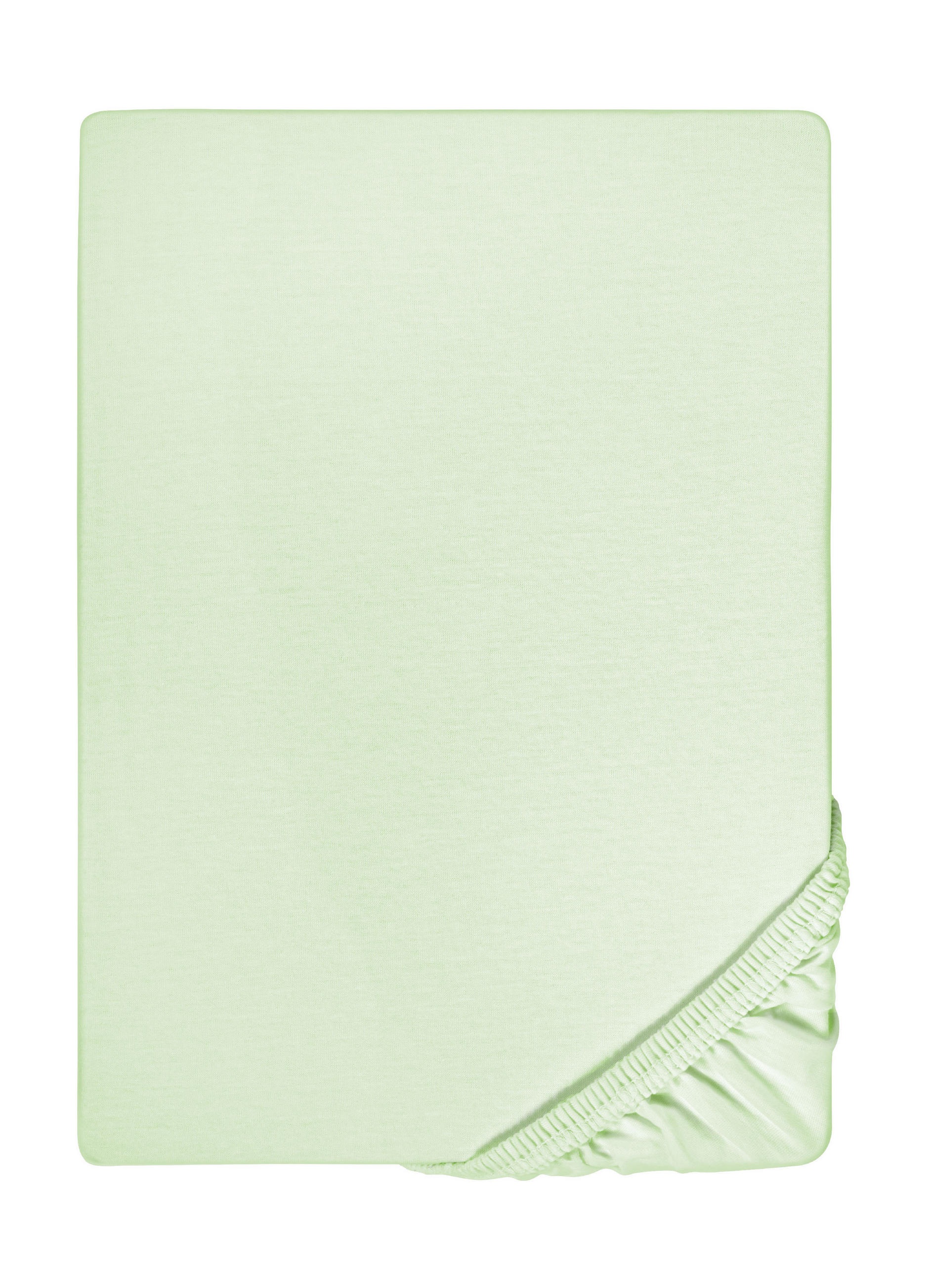 biberna Spannbetttuch Mintgrün 200x200 cm