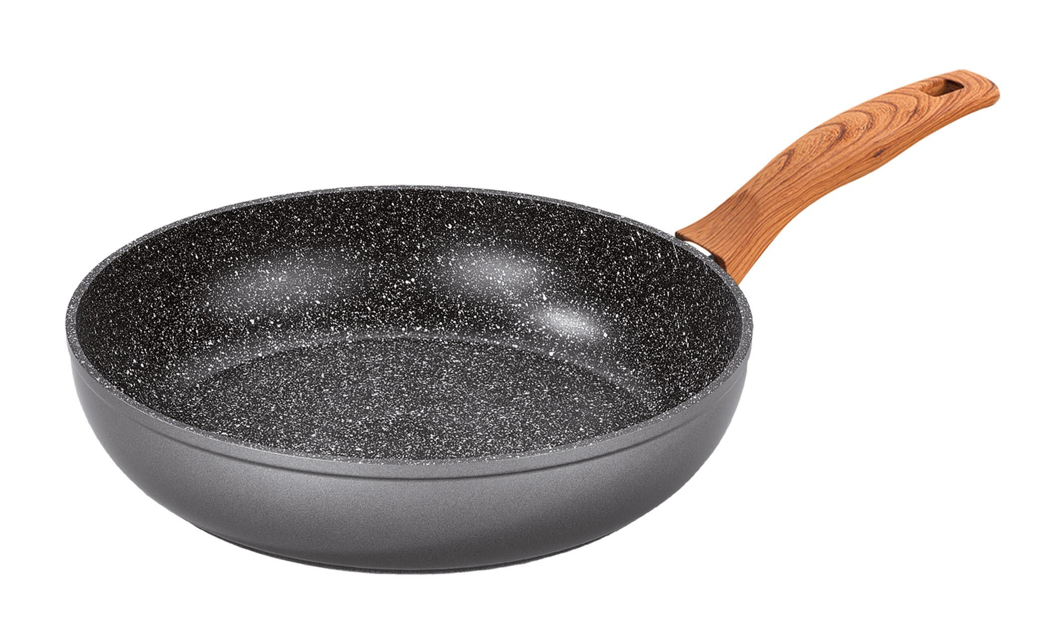 SCHMORPFANNE - Grau, Metall (28cm) - Stoneline