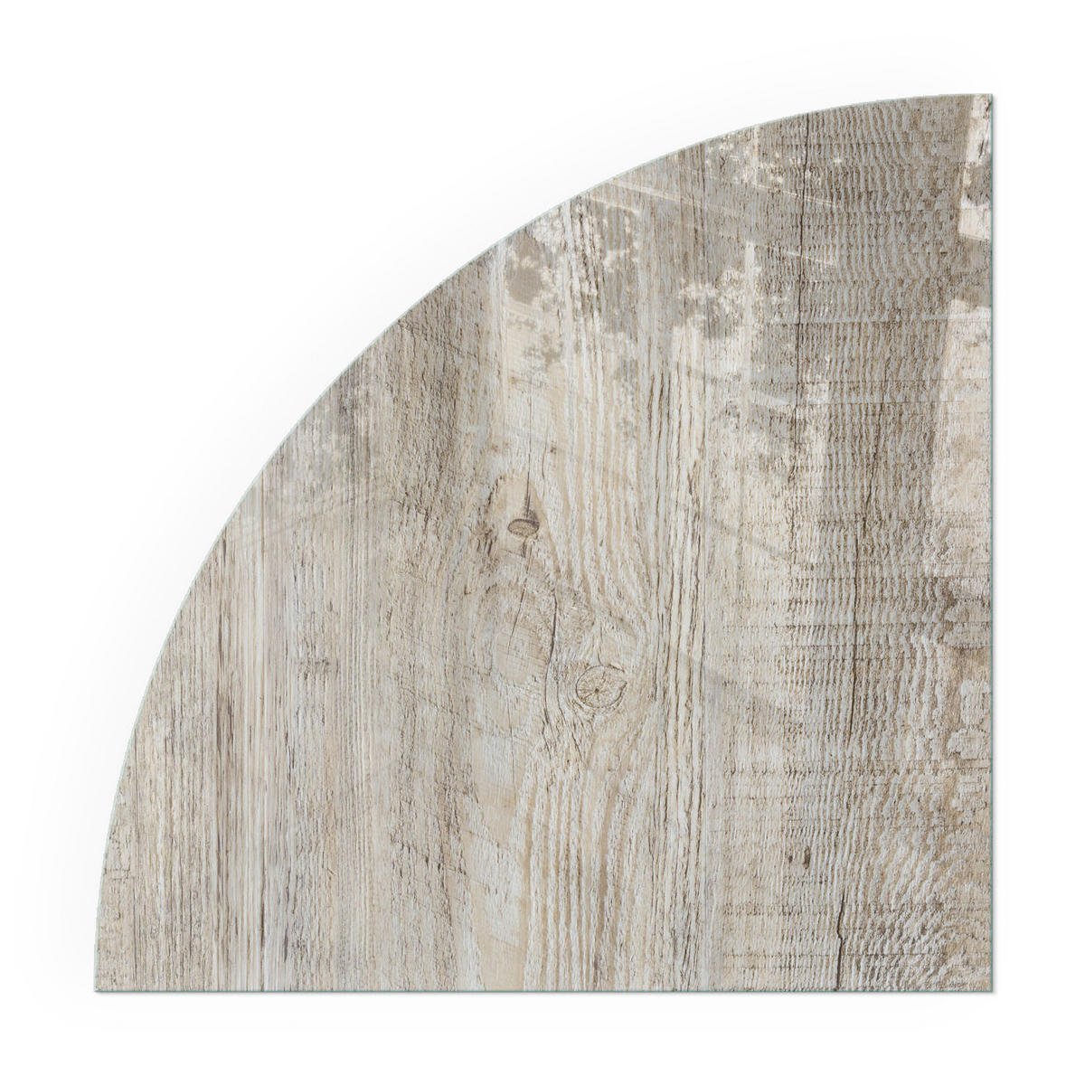 GLASPLATTE für Kamin 100x100 cm - Beige, Glas (100/100/0.4cm) - TULUP