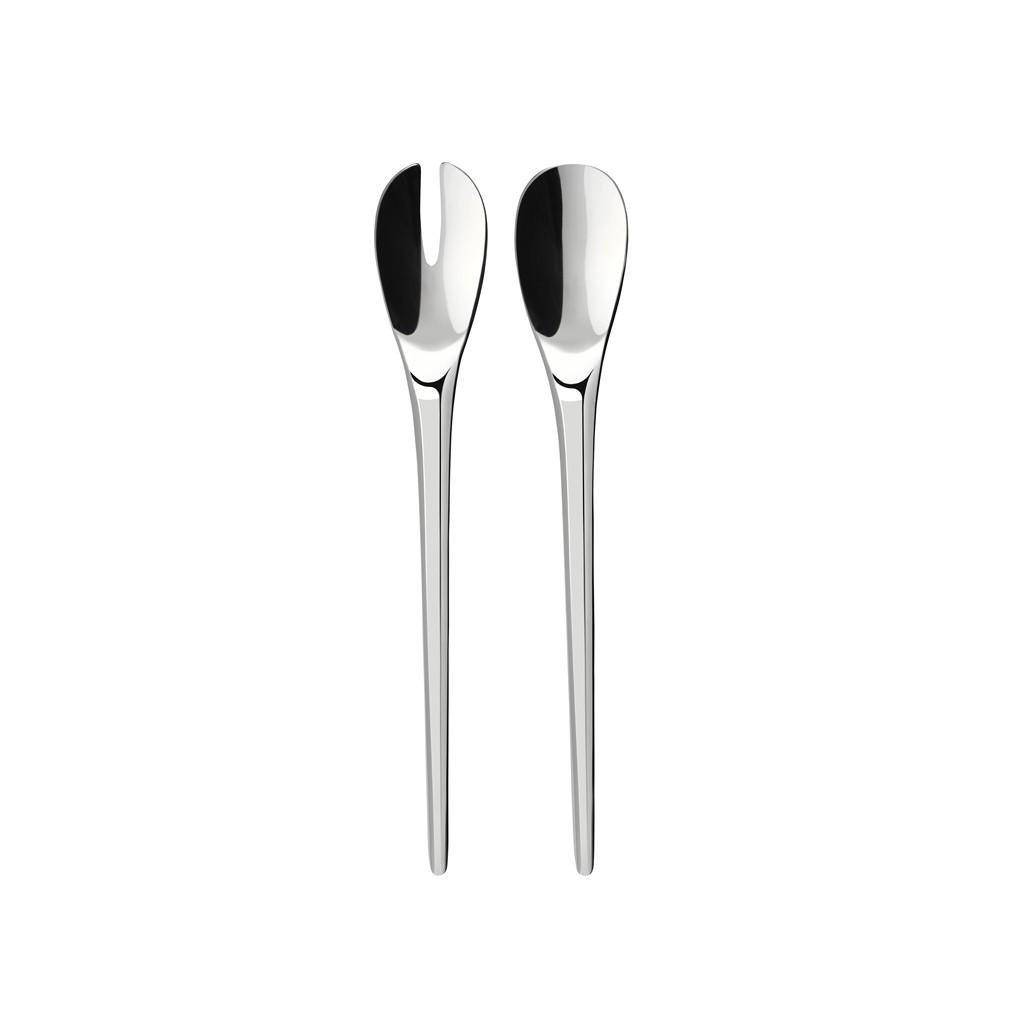 SALATBESTECK NewMoon silber - Silberfarben, Metall (26cm) - Villeroy & Boch