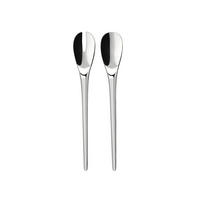 SALATBESTECK NewMoon silber - Silberfarben, Metall (26cm) - Villeroy & Boch