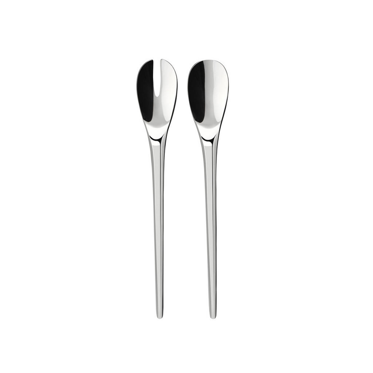 SALATBESTECK NewMoon silber - Silberfarben, Metall (26cm) - Villeroy & Boch