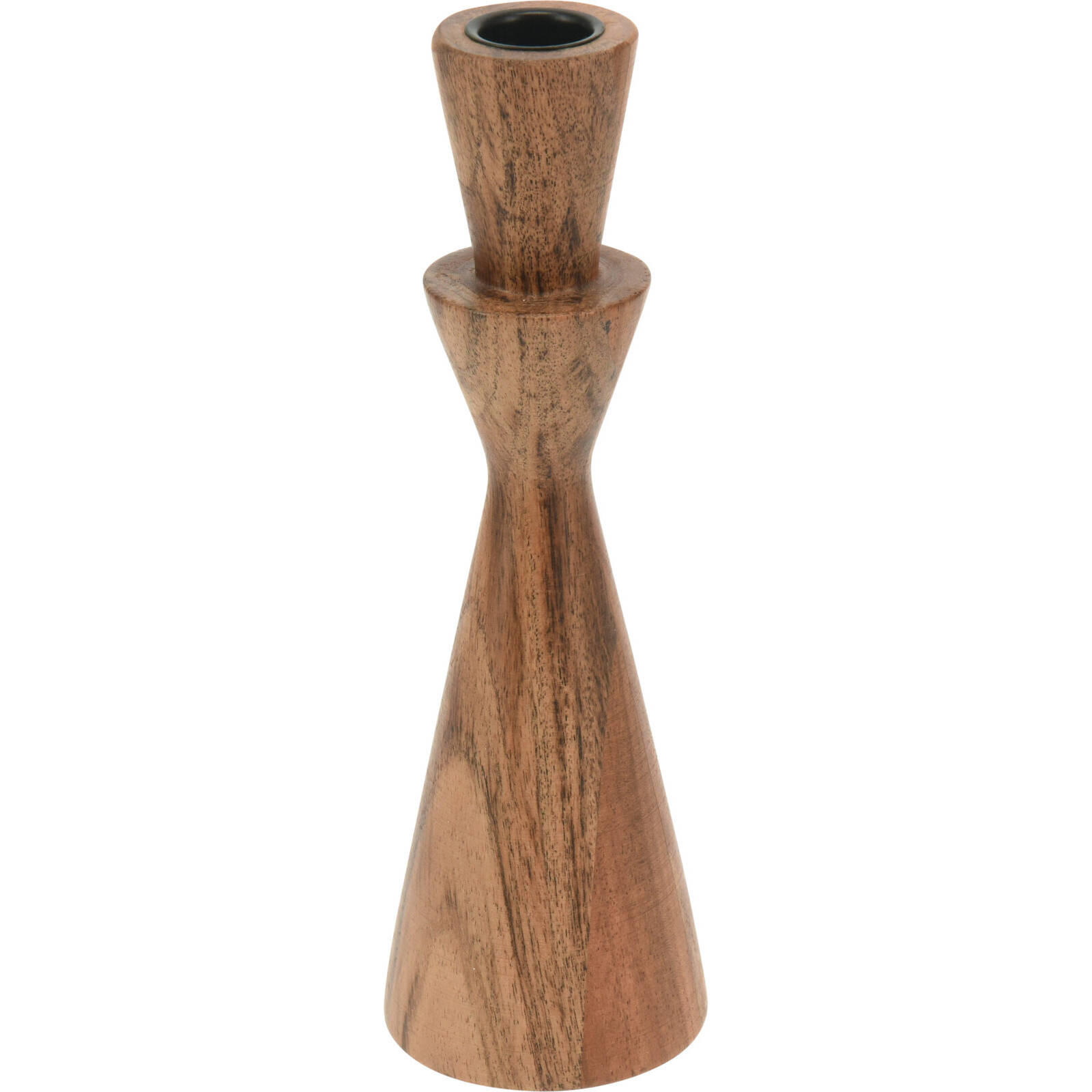 KERZENHALTER Akazie 22 cm - Braun, Holz (7/22/7cm) - Home Styling Collection