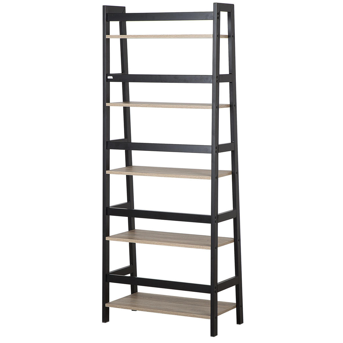 REGAL 5 Fächer Croydon - Hellbraun, Holzwerkstoff (64/163/34cm) - Beliani