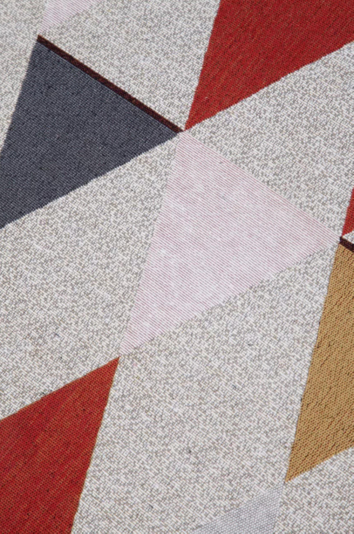 TEPPICH Flur Wolle & Baumwolle ISAAC Rot 60x120 cm - Rot, Naturmaterialien (60/120cm) - Novatrend