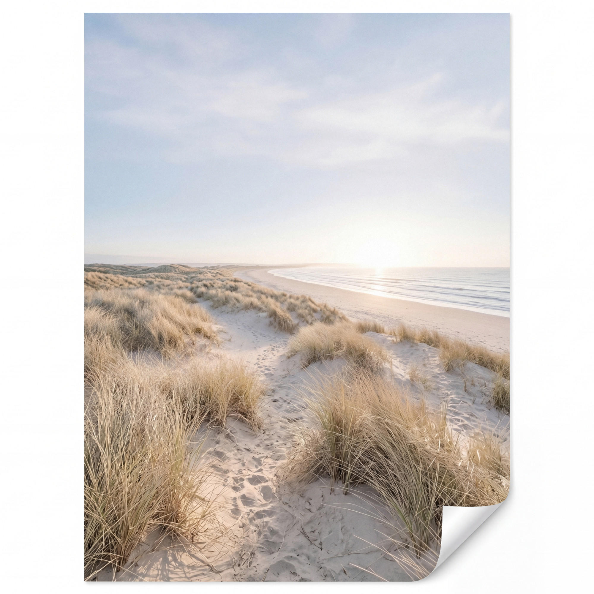 OnlyWow Tapete Sand 200x280 cm