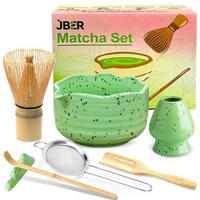 MATCHA Set 7-teiliges Set mattgrün - Grün, Keramik (15/10/15cm)