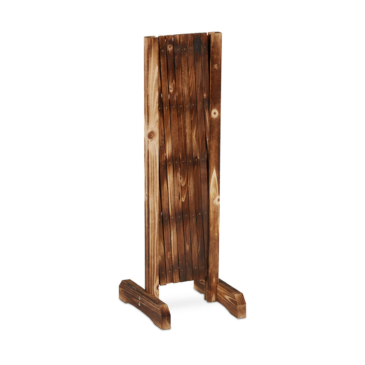 RANKGITTER - Hellbraun, Holz (185/73/28cm) - Relaxdays