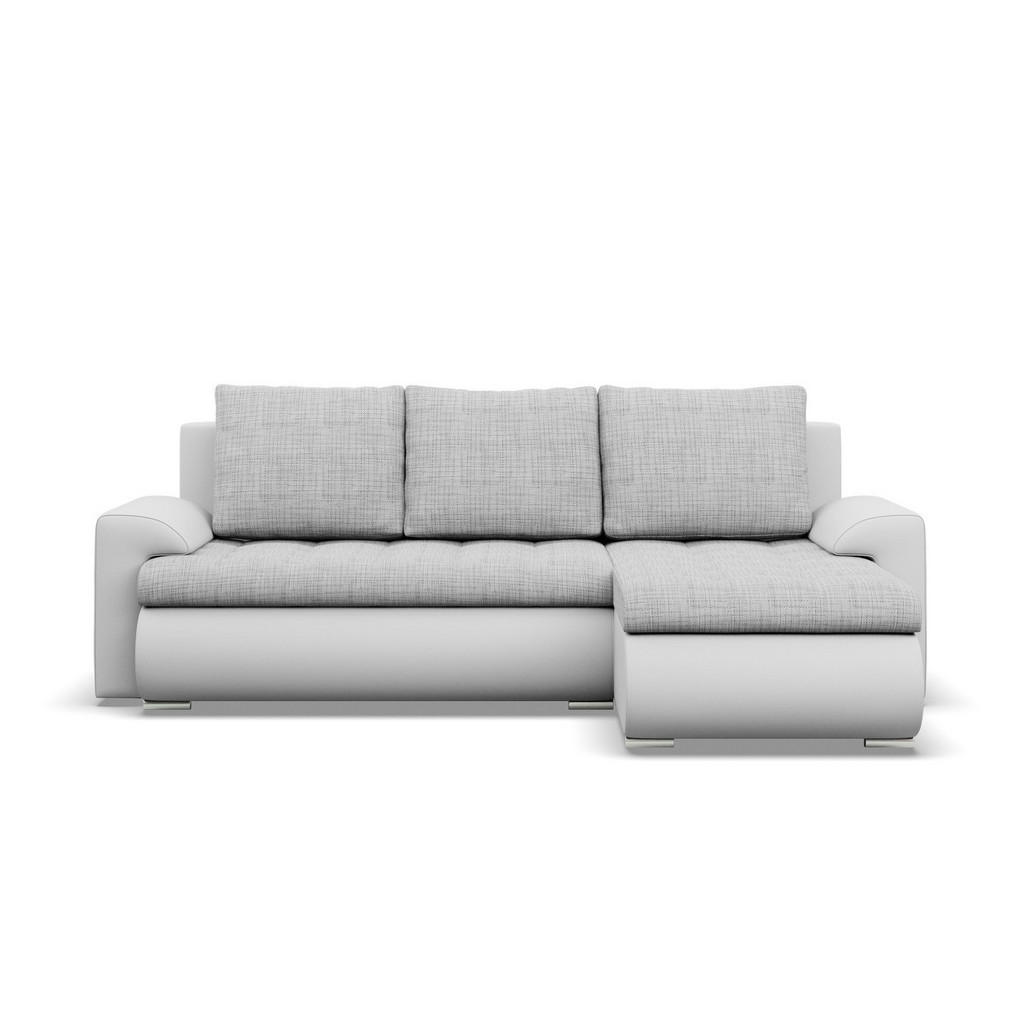 Thumbnail - Mebligo Ecksofa, Grau, Hellgrau, Textil, 3-Sitzer, L-Form, 230x159 cm, Wohnzimmer, Sofas & Couches, Wohnlandschaften, Ec...