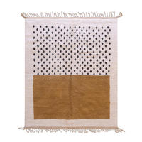 BERBERTEPPICH handgeknüpft Design aus Wolle 200x 300 cm - Braun, Naturmaterialien (200/300cm) - AFK Living
