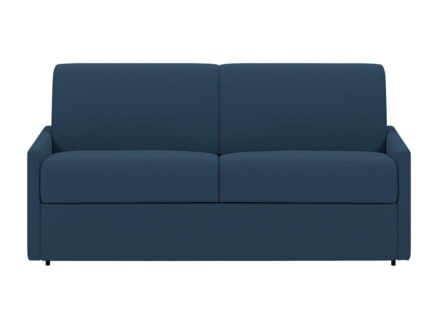 SCHLAFSOFA - 3 Personen - stoff - marineblau Calife - Dunkelblau, Textil (170/99/223cm) - Vente-Unique