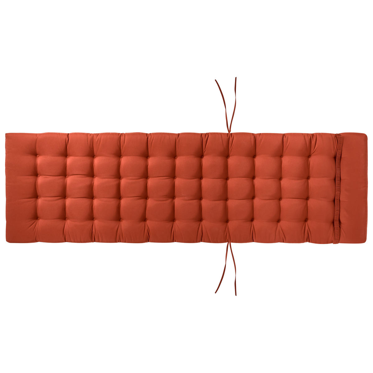 LIEGENAUFLAGE Rot 56/192 cm Cesana Premium - Rot, Textil (192/5/56cm) - Beliani