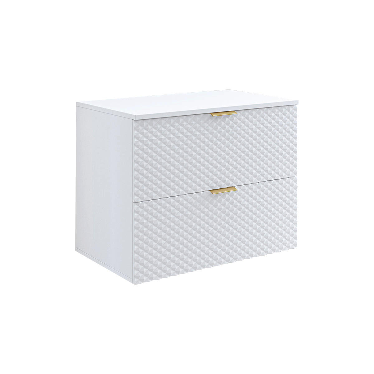 DONJI ELEMENT ZA UMIVAONIK 80.4cm Cléa Bijeli - bijela, drvni materijal (80.4/62.6/48.5cm) - Petits-meubles