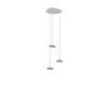 HÄNGELEUCHTE Santa Air 3-flammig Weiß - Weiß, Metall (11/11/3.2cm) - s.luce
