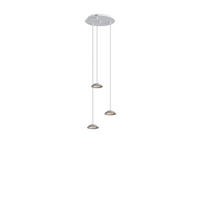 HÄNGELEUCHTE Santa Air 3-flammig Weiß - Weiß, Metall (11/11/3.2cm) - s.luce