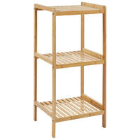 RAFT bambus maro deschis Baxley - maro, lemn (37/78/33cm) - Beliani