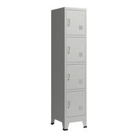 SPIND Joroinen - Grau, Metall (38/180/45cm) - [en.casa]