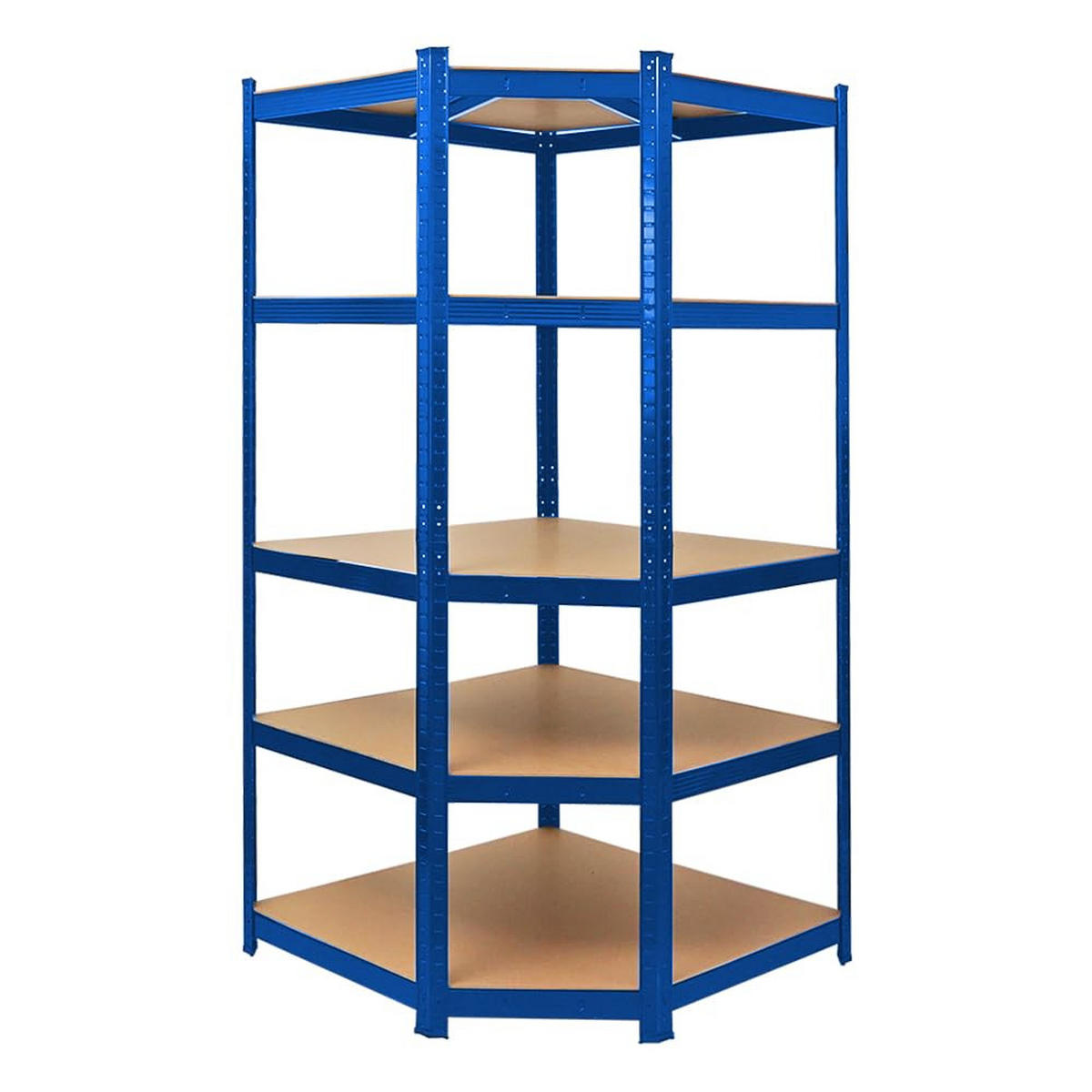 ECKREGAL Ragnar 2er-Set mit Schwerlastregal Taurus 180x180x60 cm Fachlast 175 kg Blau - Blau, Metall (90/180/60cm) - PROREGAL