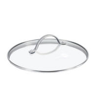 DECKEL PFANNENGlas - ø 24 cm - Transparent, Glas (24cm)
