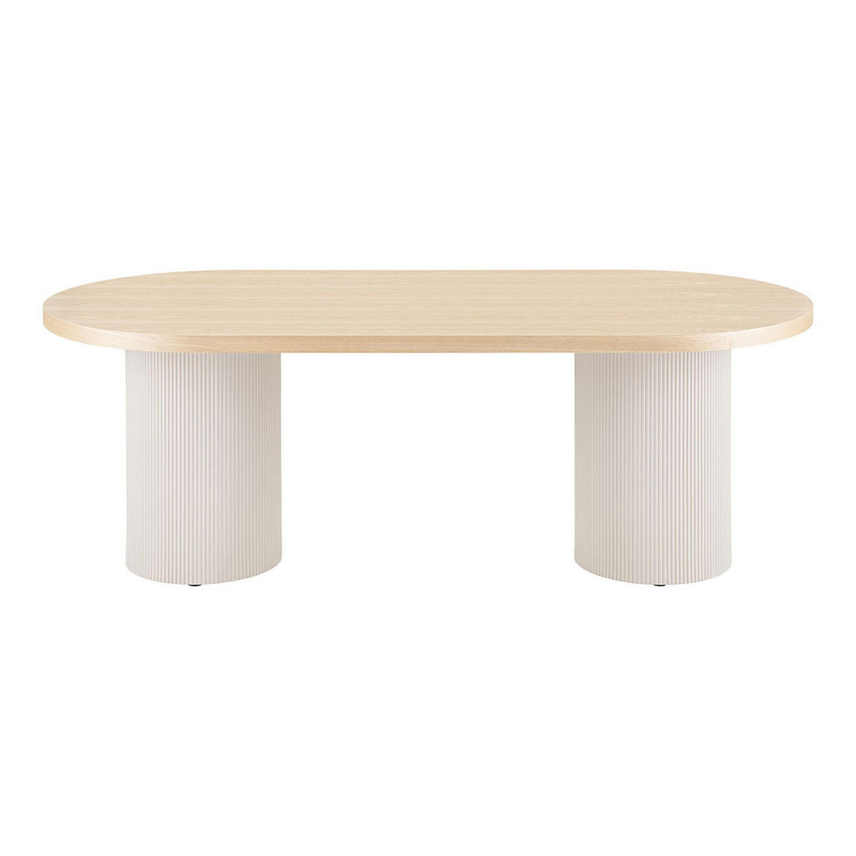 ESSTISCH, Solva, Sandfarben, MDF, 100 x 220 x 75 cm - Sandfarben, Holzwerkstoff (220/100/75cm) - ebuy24