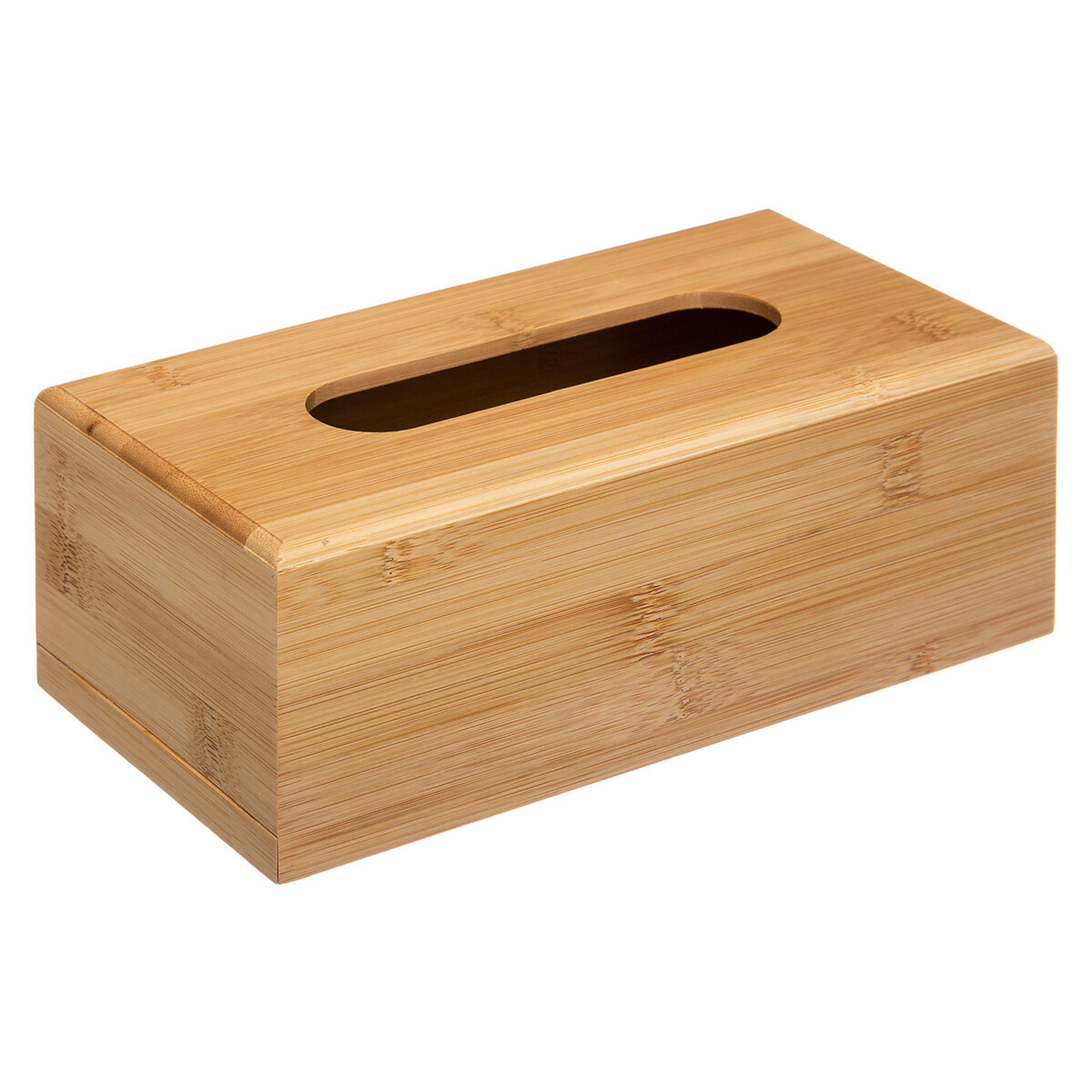 TASCHENTUCHBOX, Bambus, MDF, Beige - Beige, Holz (25/13/8.5cm) - 5five Simply Smart